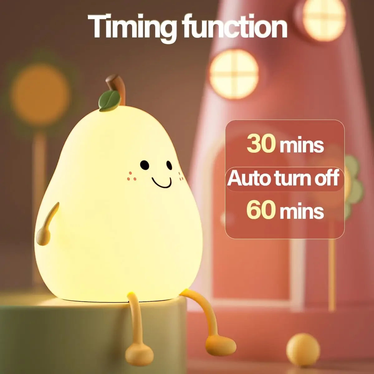 Pear LED Night Light