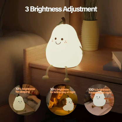 Pear LED Night Light